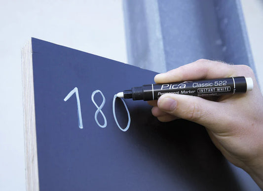 Pica Classic 522 Instant White Permanent Marker