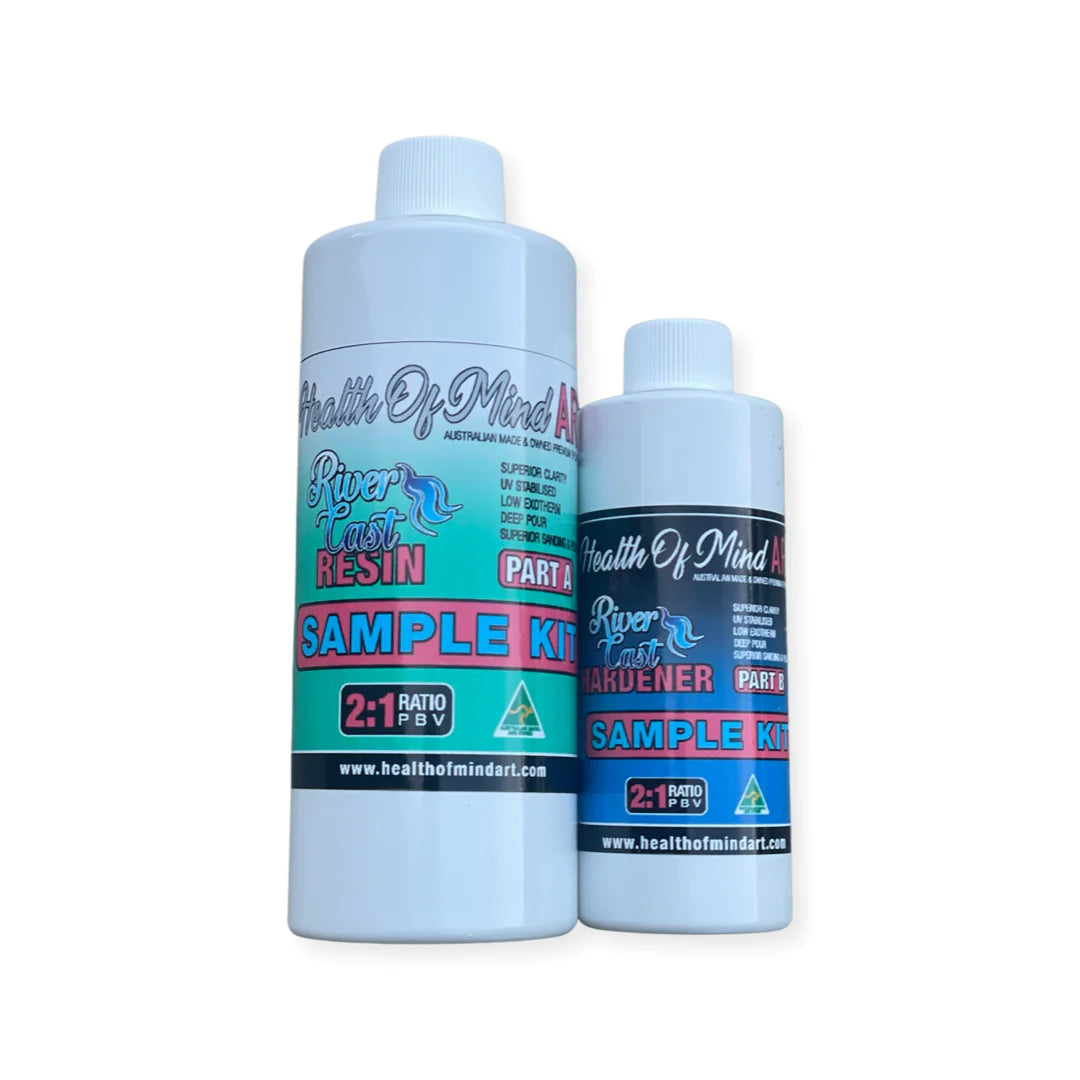 River Cast Deep Cast Resin - Health Of Mind Art