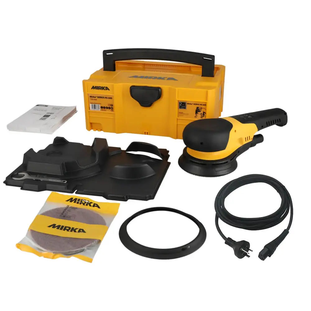 Mirka Deros RS 600 150mm Rotary Sander in Case AN