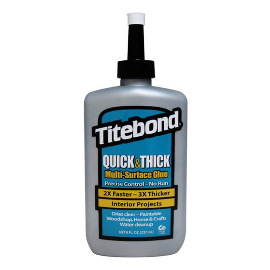 Titebond Quick & Thick Multi-Surface Quick Drying Glue 237mL