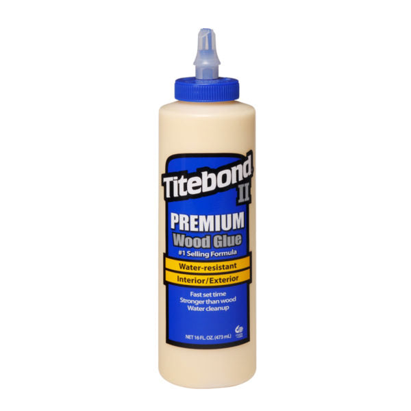 Titebond II Premium Water Resistant Glue PVA Yellow Aliphatic Resin