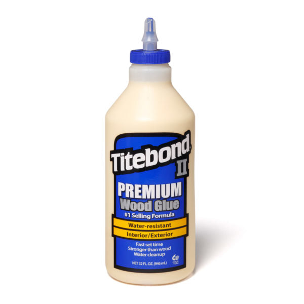 Titebond II Premium Water Resistant Glue PVA Yellow Aliphatic Resin