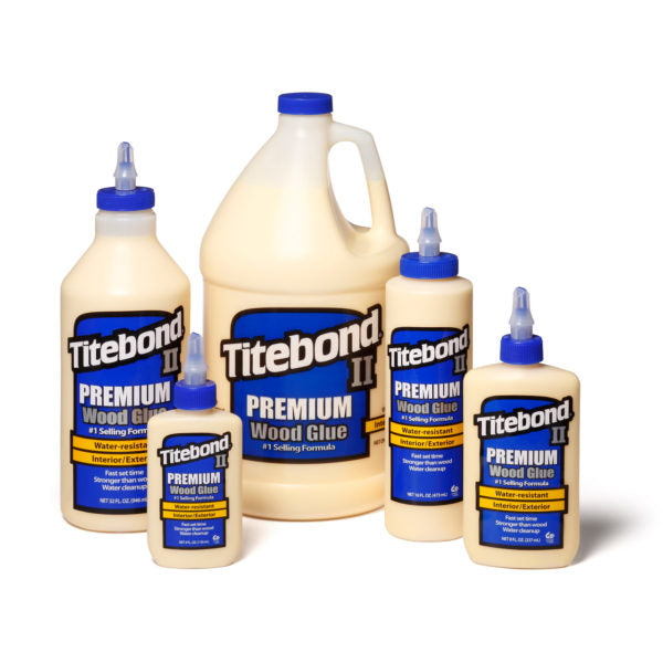 Titebond II Premium Water Resistant Glue PVA Yellow Aliphatic Resin