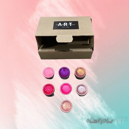 Pigment Paste - Pink Metallics Set - Health Of Mind Art