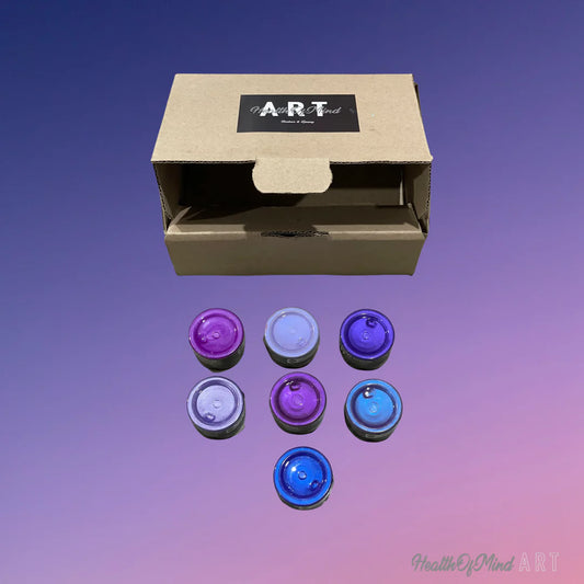 Pigment Paste - Purple Metallics Set - Health Of Mind Art