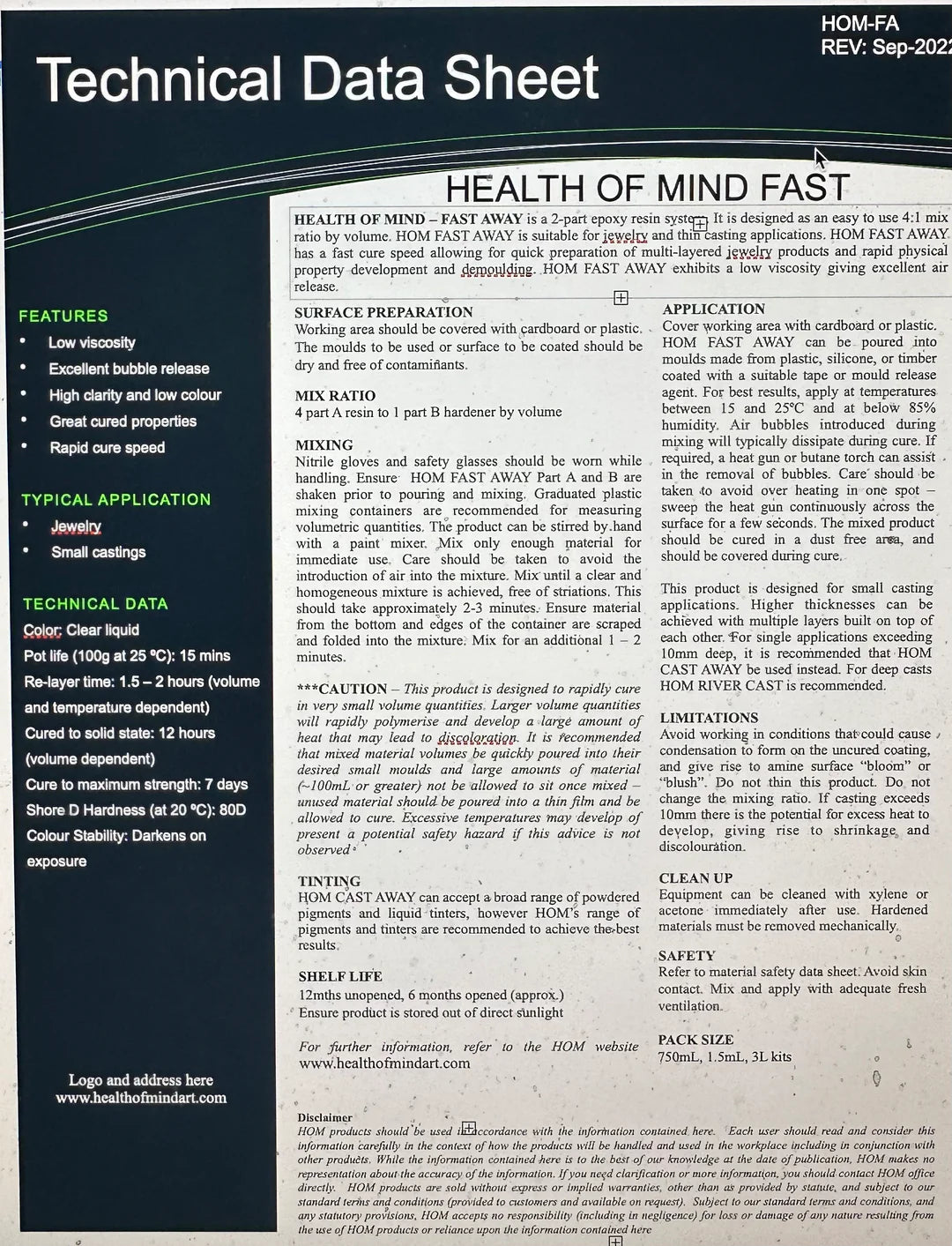 Fast Away (Fast Cure) - Health Of Mind Art