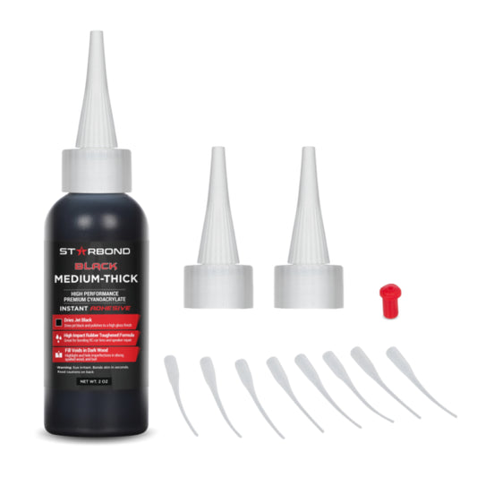 Starbond Black Medium CA Glue – 60ml