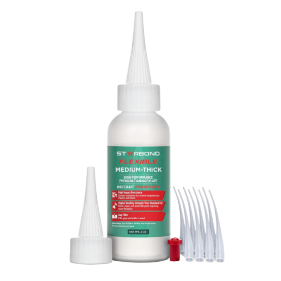 Starbond Flexible Medium-Thick CA Glue – 60ml